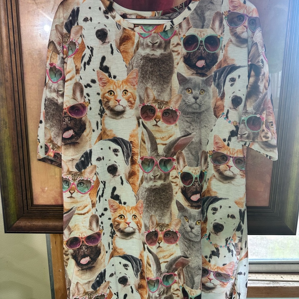 4 girls night gowns gently worn